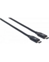 Manhattan Kabel USB 3.1 Gen2, typ-C / typ-C M/M 1m czarny - nr 28