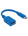 Manhattan Kabel USB 3.1 Gen1, typ-C / typ-A M/Ż 15cm niebieski - nr 17
