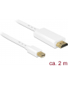 Delock Kabel mini Displayport 1.1 (M) > HDMI-A (M) 2m - nr 21