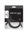 Gembird kabel USB 2.0 AM -> USB TYPE-C (480MB/s) 1m, czarny - nr 38