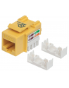 Intellinet Network Solutions Intellinet Moduł Keystone Cat5e UTP RJ45 zaciskany żółty - nr 13