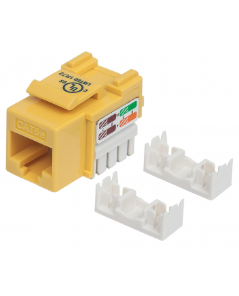 Intellinet Network Solutions Intellinet Moduł Keystone Cat5e UTP RJ45 zaciskany żółty