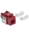 Intellinet Network Solutions Intellinet Moduł Keystone Cat5e UTP RJ45 zaciskany czerwony - nr 13