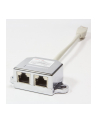 LOGILINK- Adapter T 1:1 RJ45 plug->2 x RJ45 jack, port doppler - nr 6