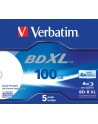 Verbatim BluRay BD-R XL [ jewel case 5 | 100GB | 4x | do nadruku ] - nr 25