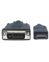 Manhattan Kabel monitorowy HDMI-DVI-D 24+1 M/M 3m czarny - nr 20