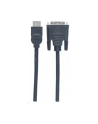 Manhattan Kabel monitorowy HDMI-DVI-D 24+1 M/M 3m czarny - nr 21
