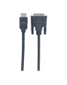 Manhattan Kabel monitorowy HDMI-DVI-D 24+1 M/M 3m czarny - nr 29