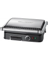 Grill elektryczny Clatronic KG 3487 (2000W stołowy-zamykany czarno-srebrny) - nr 10