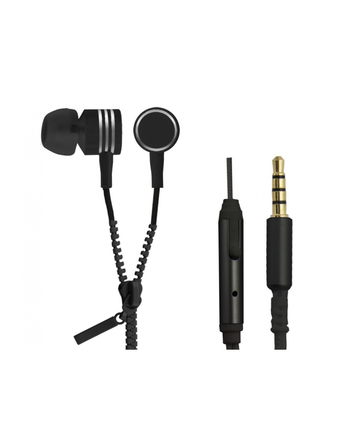 ESPERANZA EH161K Słuchawki Stereo z Mikrofonem Douszne - ZIPPER główny