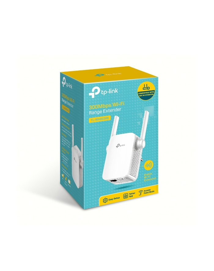 TP-Link TL-WA855RE Wireless Range Extender 802.11b/g/n 300Mbps, Wall-Plug główny