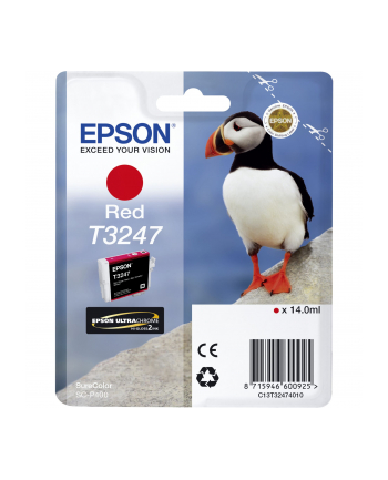Tusz T3247 SC-P400 Red