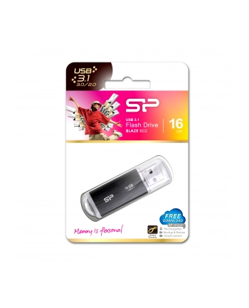 BLAZE B02 16GB USB 3.1 Gen1 BLACK nr 2