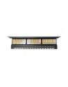 Patch panel Digitus 19'' 24-portowy UTP kat. 6, 15 LGW czarny - nr 2