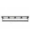 Patch panel Digitus 19'' 24-portowy UTP kat. 6, 15 LGW czarny - nr 9