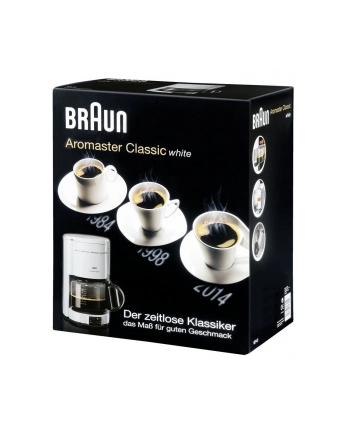 Braun Ekspres do kawy KF 47 Aromaster white nr 1