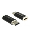 Delock Adapter USB 2.0 Micro-B z żeński (host)>USB Type-C™ 2.0 męski(urządzenie) - nr 10
