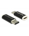 Delock Adapter USB 2.0 Micro-B z żeński (host)>USB Type-C™ 2.0 męski(urządzenie) - nr 1