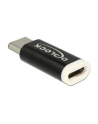 Delock Adapter USB 2.0 Micro-B z żeński (host)>USB Type-C™ 2.0 męski(urządzenie) - nr 20