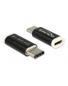 Delock Adapter USB 2.0 Micro-B z żeński (host)>USB Type-C™ 2.0 męski(urządzenie) - nr 5