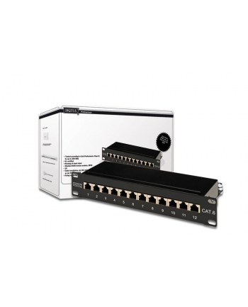 Patch panel Digitus 10'' 12-portowy FTP kat. 6, 15 LGW nr 2