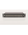 Patch panel Digitus 10'' 12-portowy FTP kat. 6, 15 LGW - nr 44