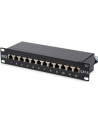 Patch panel Digitus 10'' 12-portowy FTP kat. 6, 15 LGW - nr 45