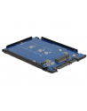 Delock Konwerter 2.5″ z 22-pinowym złączem SATA > M.2 NGFF z obudową - nr 18