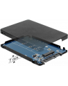 Delock Konwerter 2.5″ z 22-pinowym złączem SATA > M.2 NGFF z obudową - nr 28