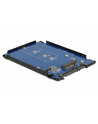 Delock Konwerter 2.5″ z 22-pinowym złączem SATA > M.2 NGFF z obudową - nr 8