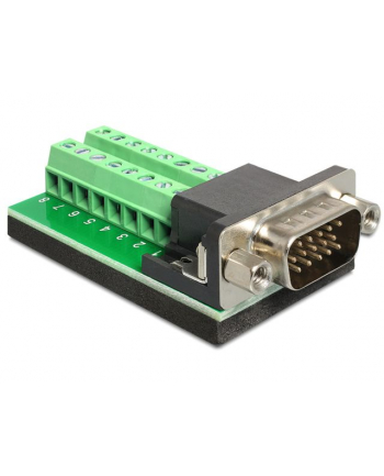 Delock Adapter VGA męski > Terminal Block 16 pin nr 2