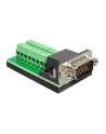 Delock Adapter VGA męski > Terminal Block 16 pin - nr 8