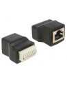 Delock Adapter RJ45 żeński > Terminal Block (push button) 8 pin - nr 2