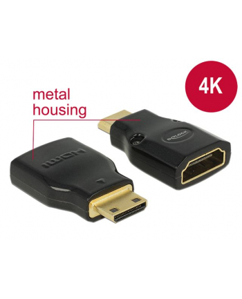 Delock adapter HDMI Micro-C(M)->HDMI(F) High Speed HDMI Ethernet 4k nr 2