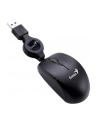 Mysz Genius Micro Traveler V2, USB, czarna - nr 1