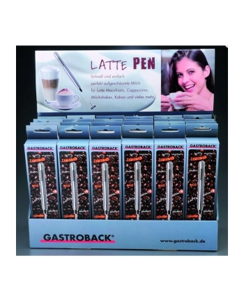 Gastroback Spieniacz do mleka 42215 LattePen silver nr 1