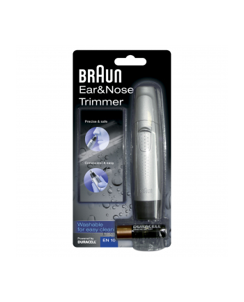Braun Trymer do nosa EN 10 silver/bk