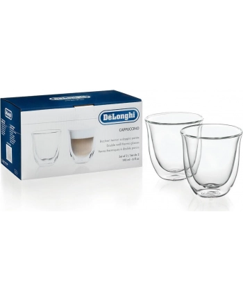 Delonghi Cappuccino Szklanka Thermoglas 2er