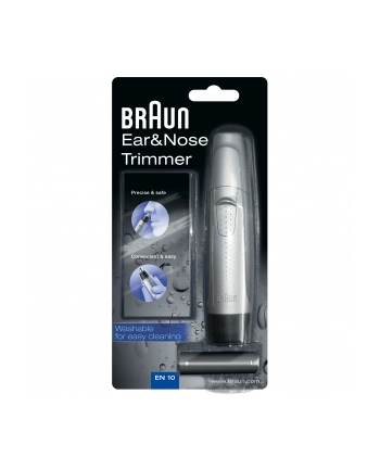 Braun Trymer do nosa EN 10 silver/bk nr 2