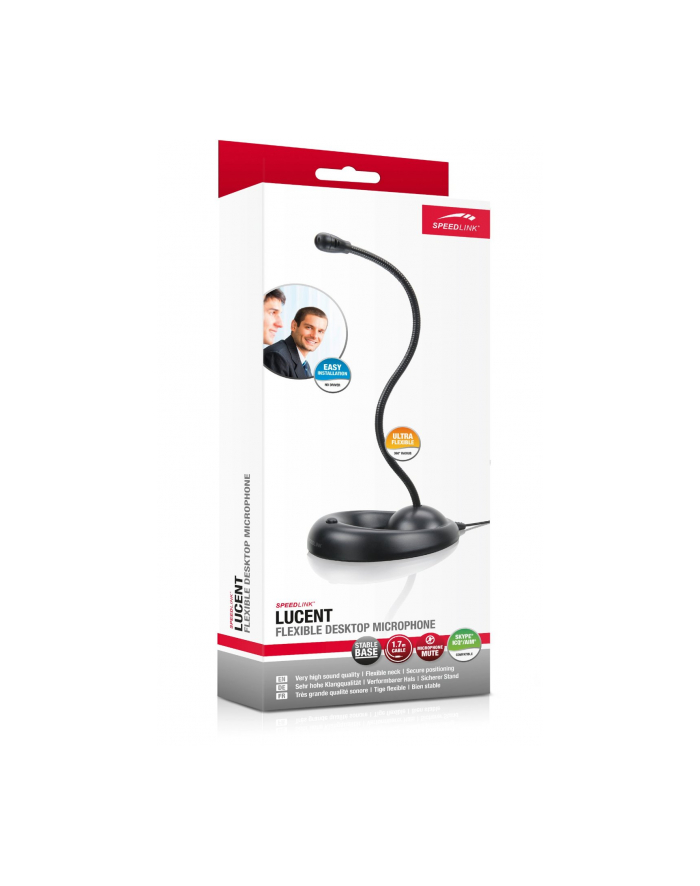 Speedlink LUCENT Flexible Desktop Micr. black główny