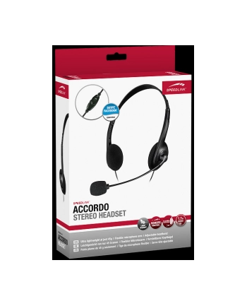 Speedlink ACCORDO Stereo Headset black