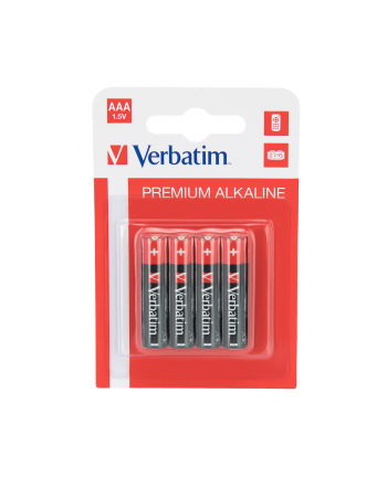 Baterie alkaliczne Verbatim AAA 4szt