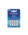 Baterie alkaliczne Verbatim AA 4szt - nr 9