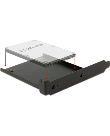 DeLOCK adapter mocujący dysk SSD w slocie karty PCI nr 2