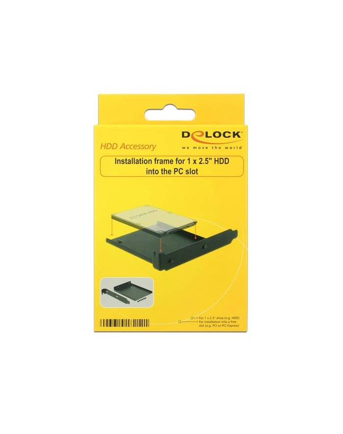 DeLOCK adapter mocujący dysk SSD w slocie karty PCI główny
