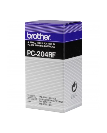 Brother Rolka papieru termicznego 4 szt.P. PC- 204 nr 2