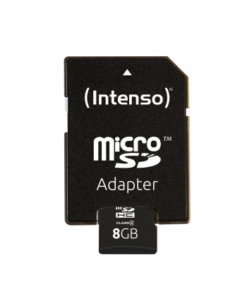 Intenso microSD 8GB 5/21 Class 4 +AD
