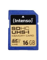 Intenso SD 16GB 10/45 Secure Digital UHS-I - nr 10