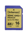 Intenso SD 16GB 10/45 Secure Digital UHS-I - nr 14