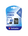 Verbatim microSD 32GB + adapter Cl10 SDHC - nr 44